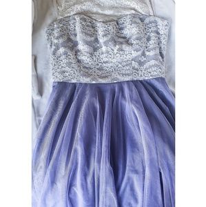 Lace Purple Dress